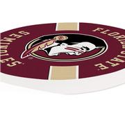 Florida State 2pk Striped Car Coaster